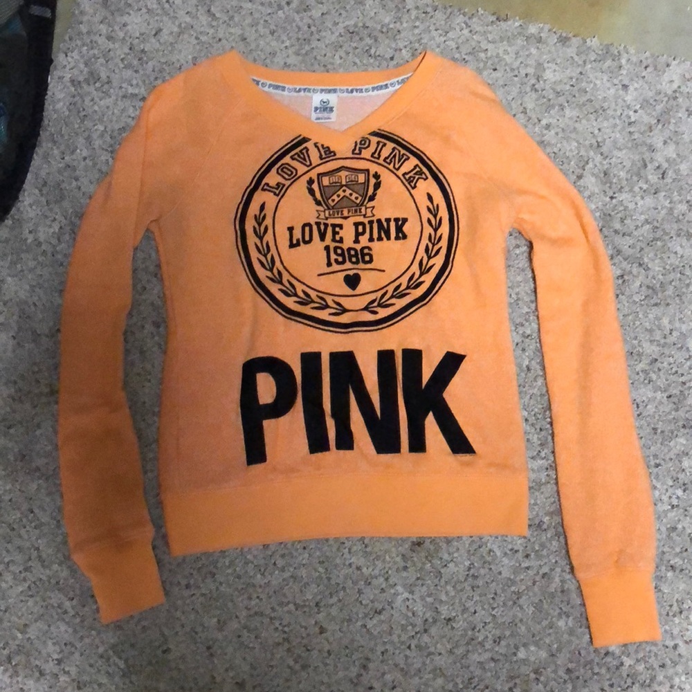 Orange PINK sweatshirt